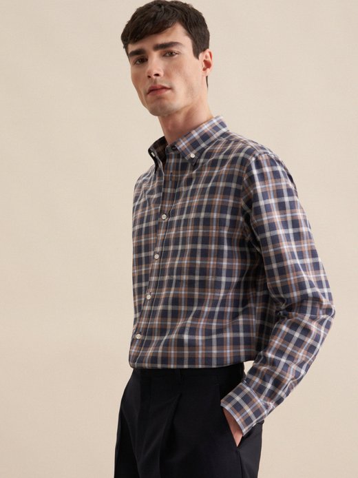 Herren Flanellhemd - Comfort Fit