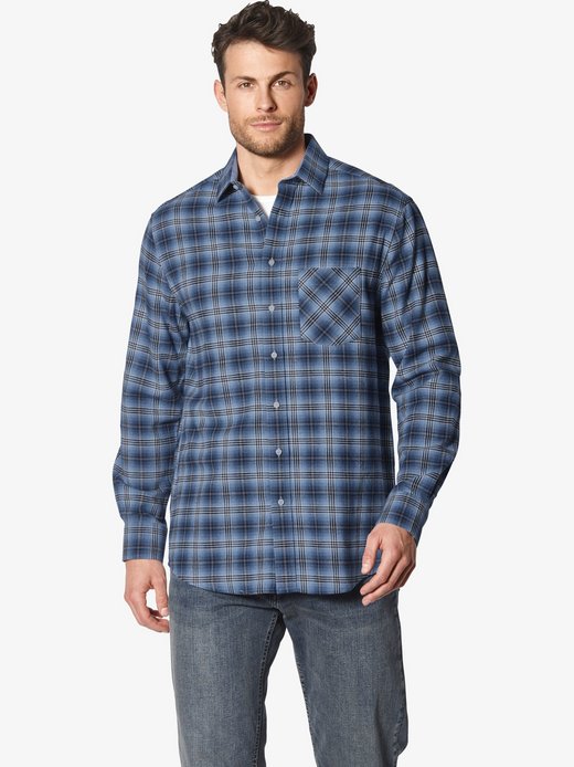 Herren Flanellhemd - FLOREVERTI