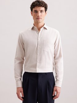 Herren Flanellhemd - Fischgrat