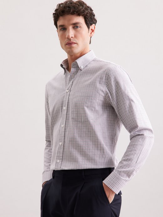 Herren Flanellhemd - Karo