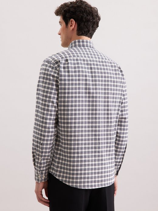 Herren Flanellhemd - Karo