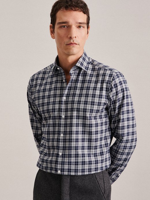 Herren Flanellhemd - Regular Fit