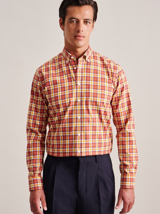Herren Flanellhemd - Regular Fit