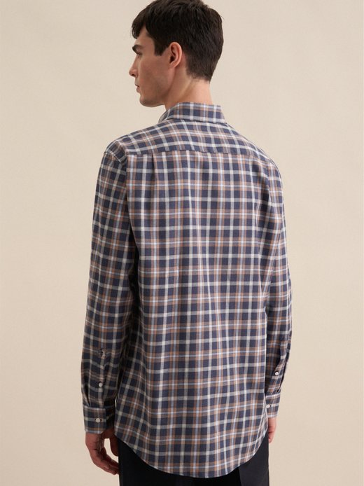 Herren Flanellhemd - Regular Fit