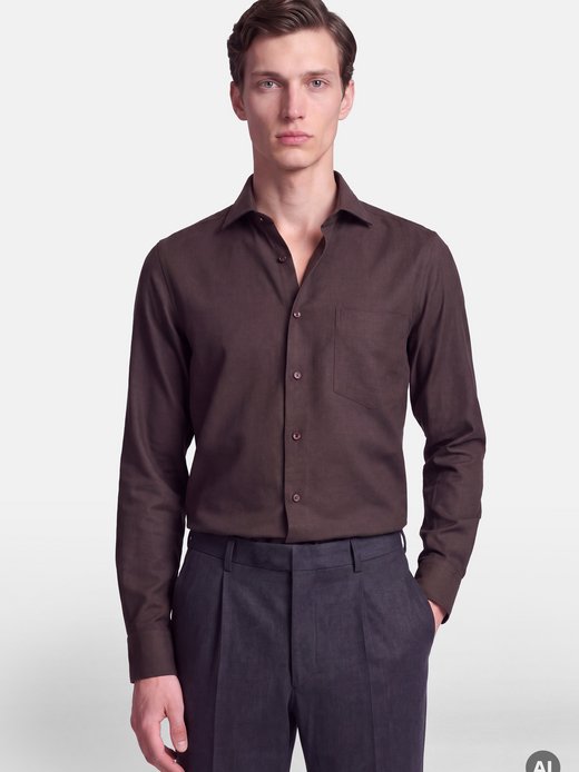 Herren Flanellhemd - Regular Fit