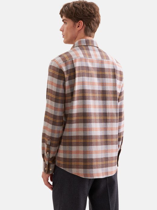 Herren Flanellhemd - Regular Fit