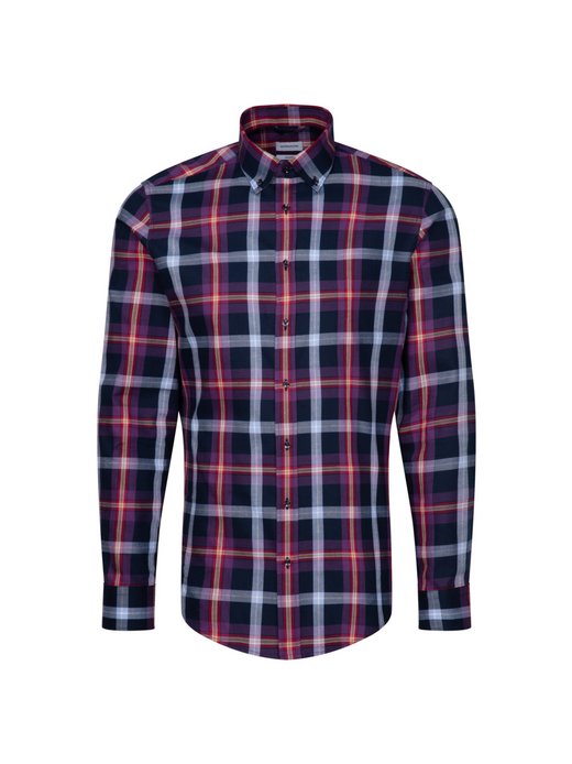 Herren Flanellhemd - Shaped Fit