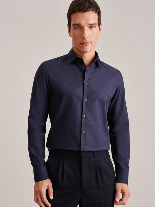 Herren Flanellhemd - Shaped Fit