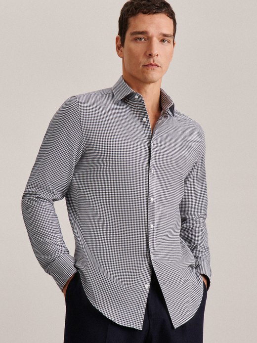 Herren Flanellhemd - Shaped Fit
