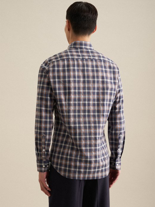 Herren Flanellhemd - Shaped Fit