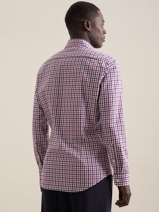 Herren Flanellhemd - Shaped Fit