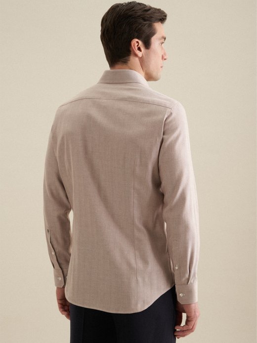 Herren Flanellhemd - Shaped Fit