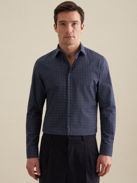 Herren Flanellhemd - Shaped Fit