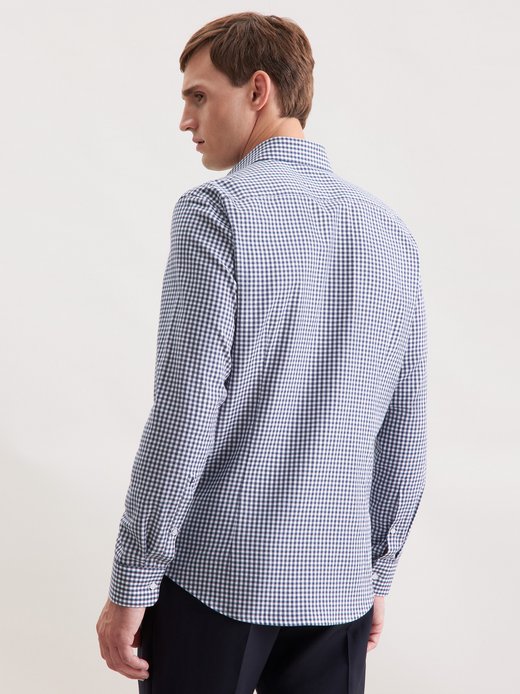 Herren Flanellhemd - Shaped Fit