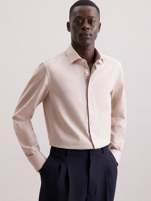 Herren Flanellhemd - Shaped Fit