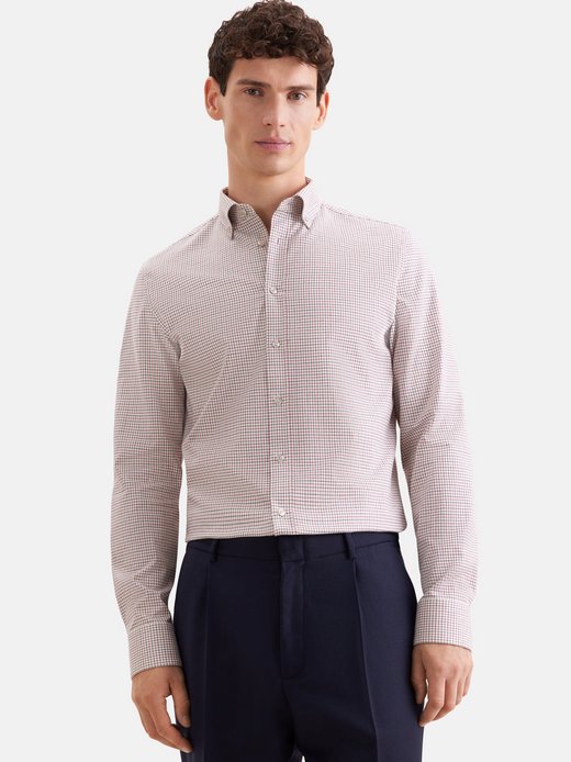 Herren Flanellhemd - Shaped Fit