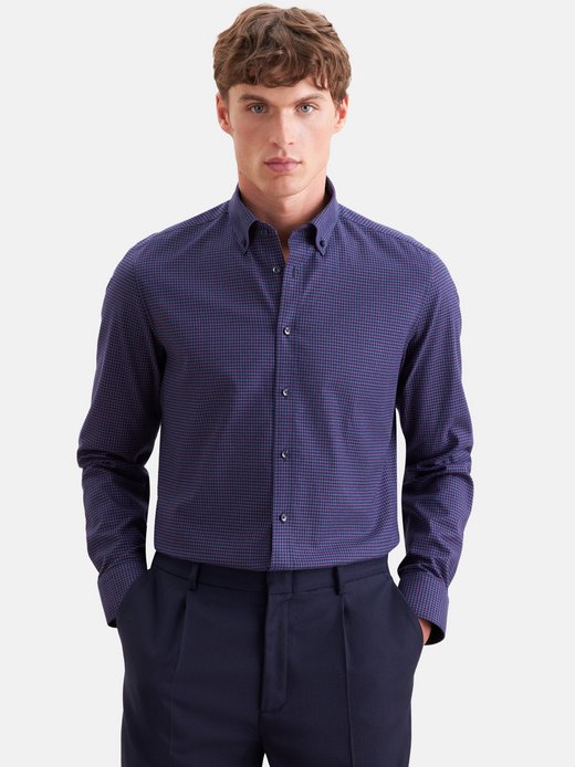 Herren Flanellhemd - Shaped Fit