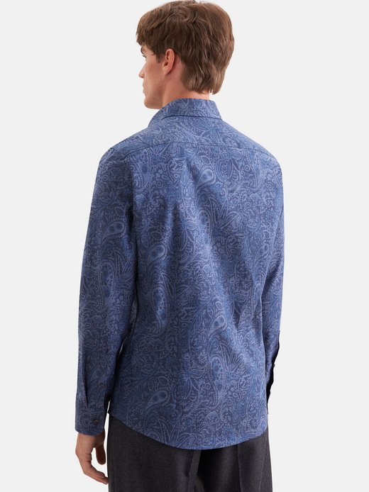 Herren Flanellhemd - Shaped Fit