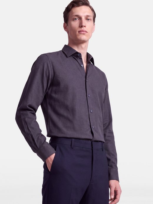 Herren Flanellhemd - Shaped Fit