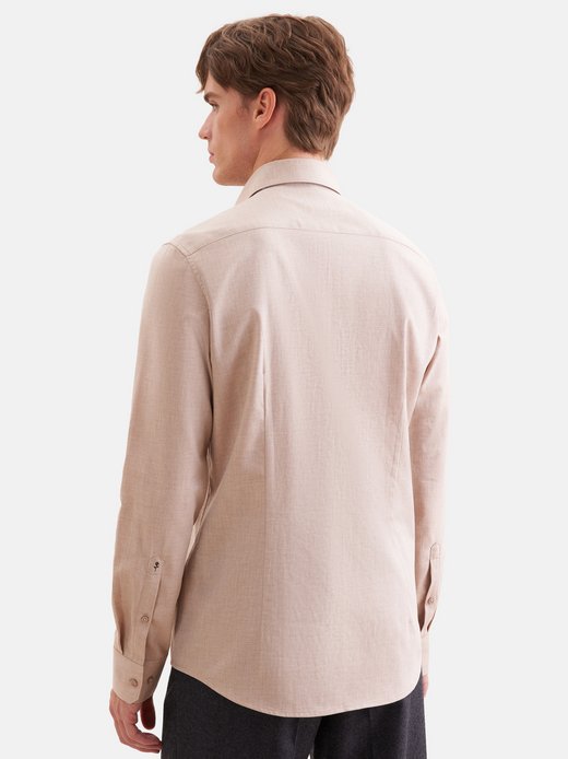 Herren Flanellhemd - Shaped Fit
