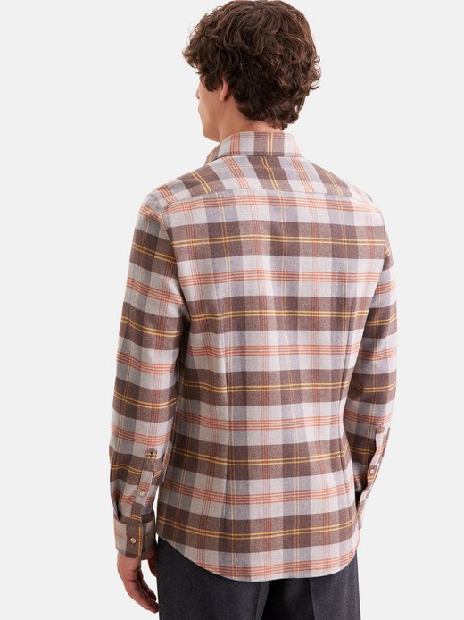 Herren Flanellhemd - Shaped Fit