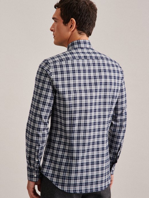 Herren Flanellhemd - Slim Fit