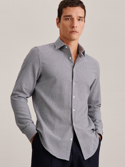 Herren Flanellhemd - Slim Fit