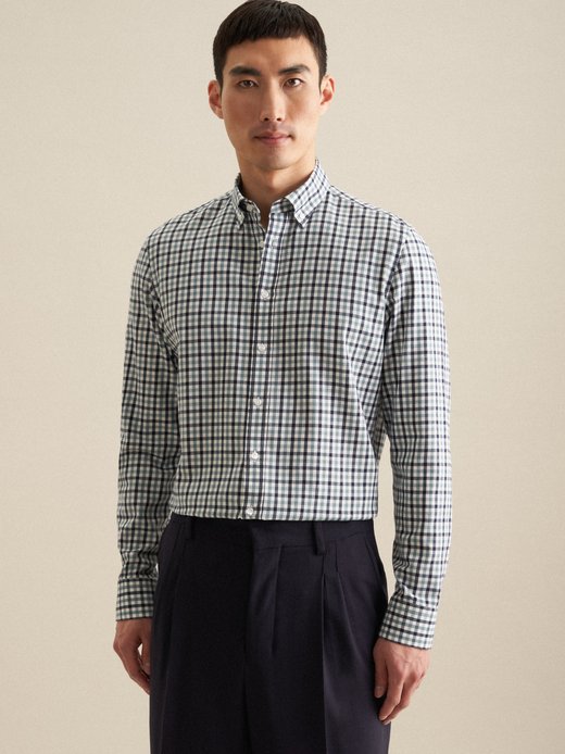 Herren Flanellhemd - Slim Fit