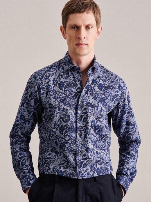 Herren Flanellhemd - Slim Fit