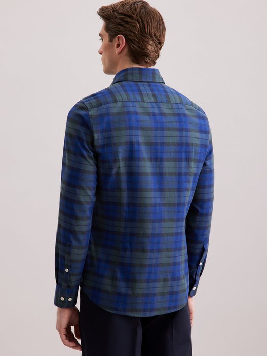 Herren Flanellhemd - Slim Fit