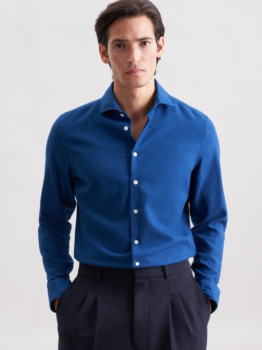 Herren Flanellhemd - Slim Fit