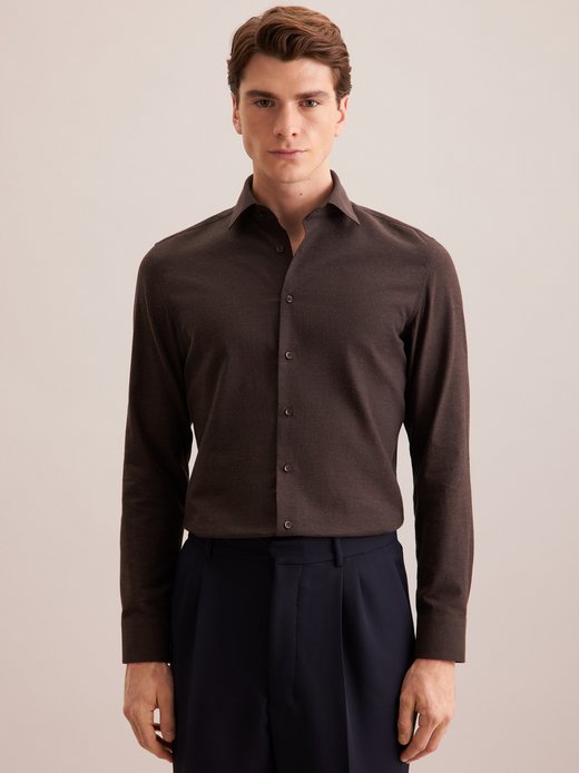 Herren Flanellhemd - Slim Fit