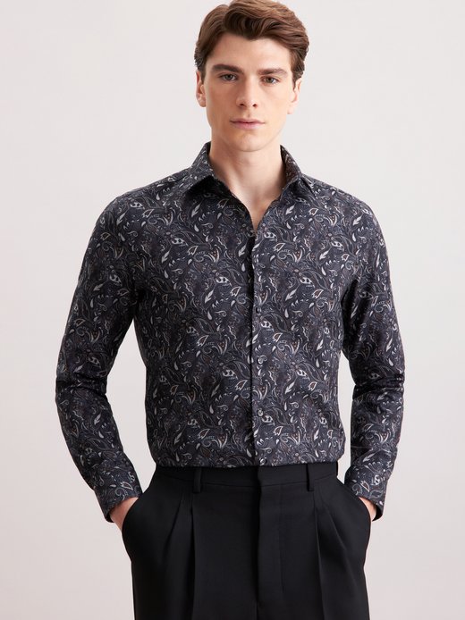 Herren Flanellhemd - Slim Fit