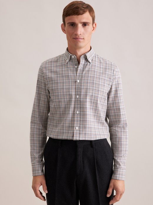 Herren Flanellhemd - Slim Fit