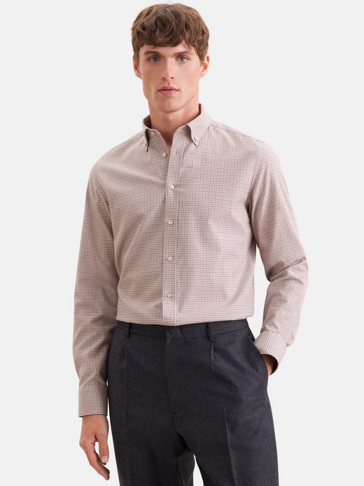 Herren Flanellhemd - Slim Fit