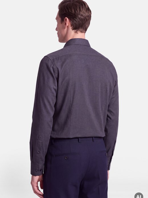 Herren Flanellhemd - Slim Fit