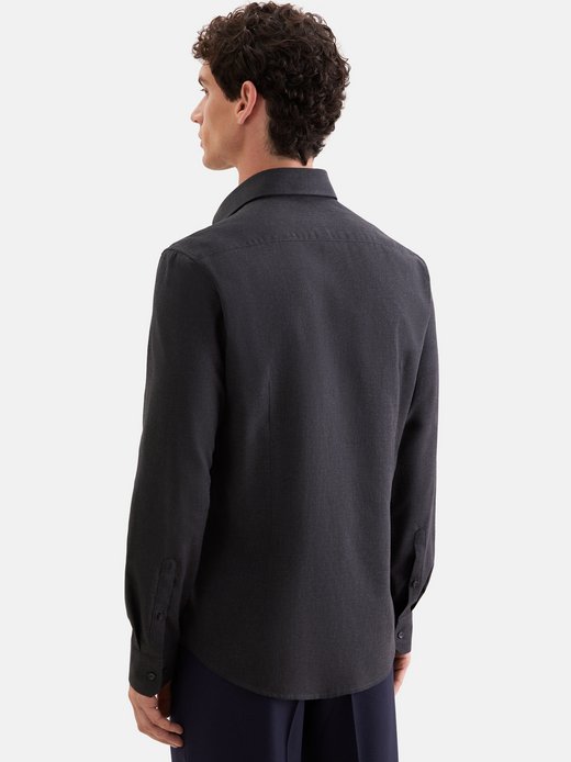 Herren Flanellhemd - Slim Fit