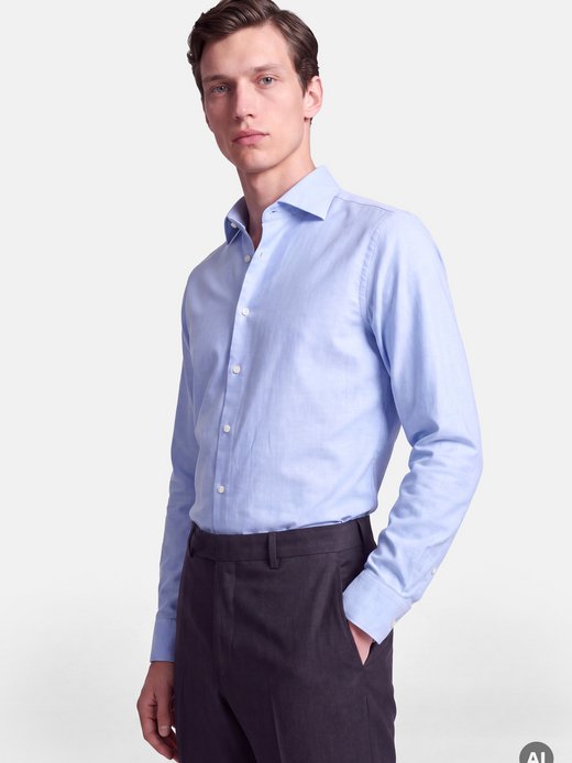 Herren Flanellhemd - Slim Fit