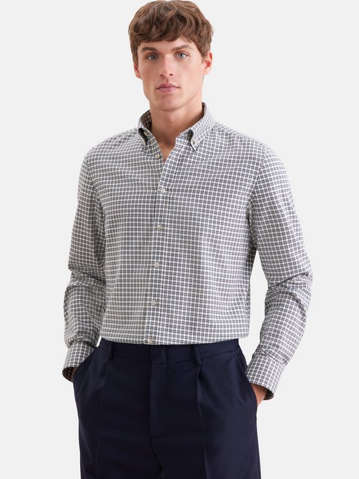 Herren Flanellhemd - Slim Fit