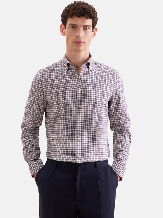 Herren Flanellhemd - Slim Fit
