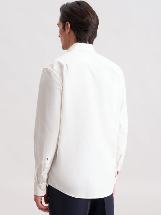 Herren Flanellhemd - Uni