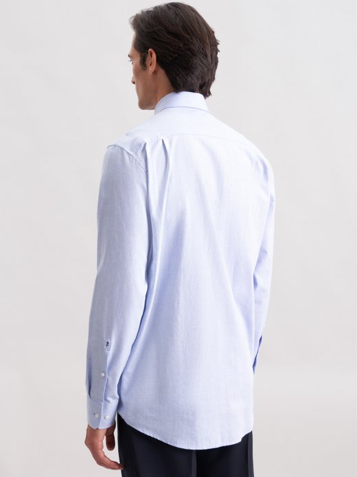 Herren Flanellhemd - Uni