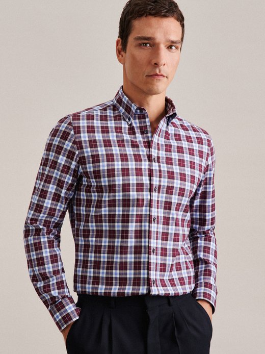 Herren Flanellhemd - X-Slim Fit