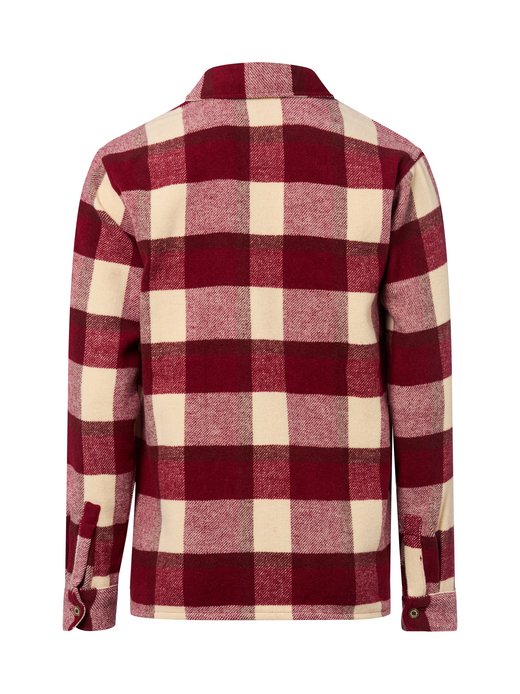 Herren Flanellhemd mit Woll-Anteil - Plaid Coaling