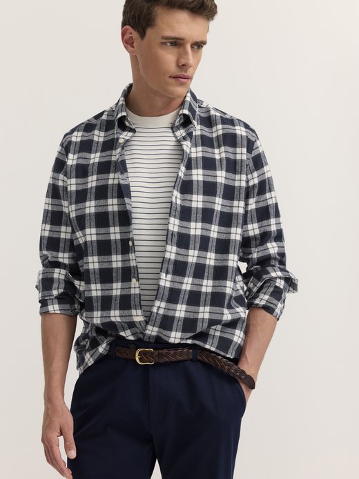 Herren Flanellhemd