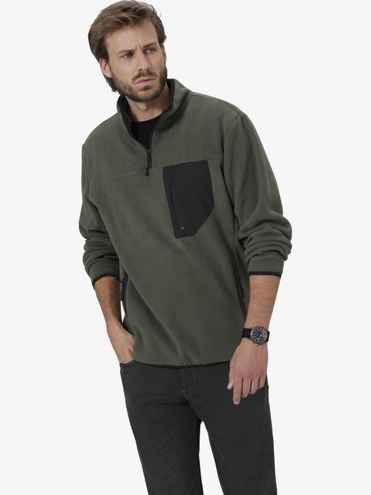 Herren Fleece-Sweatshirt - BELLAZONTI