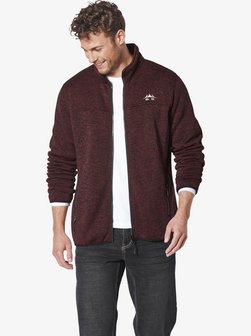 Artikelbild Herren Fleecejacke - ASPILUNA von BABISTA in rot uni