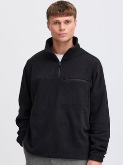 Artikelbild Herren Fleecejacke - SDNOBERT von Solid in schwarz kariert