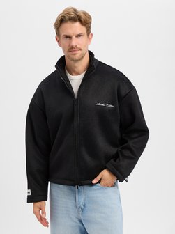Herren Fleecejacke mit Woll-Anteil