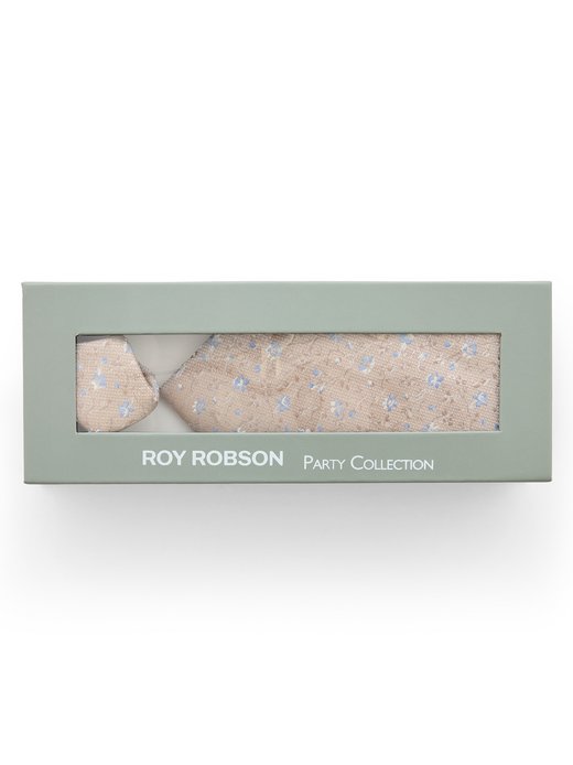 Herren Fliege mit Einstecktuch